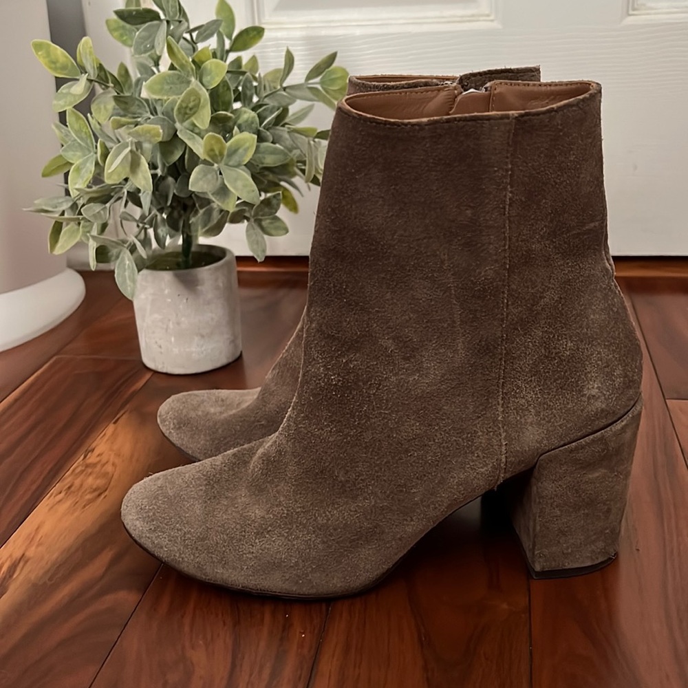 Thursday Everyday Suede Heeled Boot 9.5